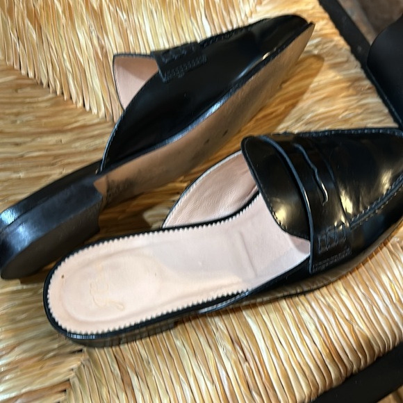 J CREW Academy penny-loafer mules in patent leather Classic Loafer Mule - Picture 3 of 13